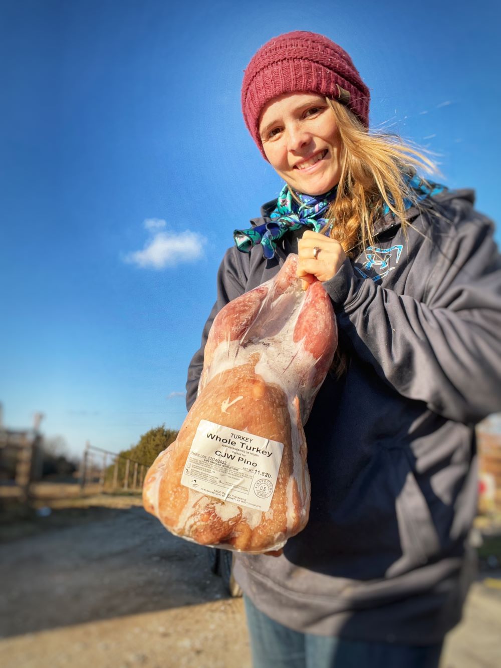 Turkeys are in the Freezer!